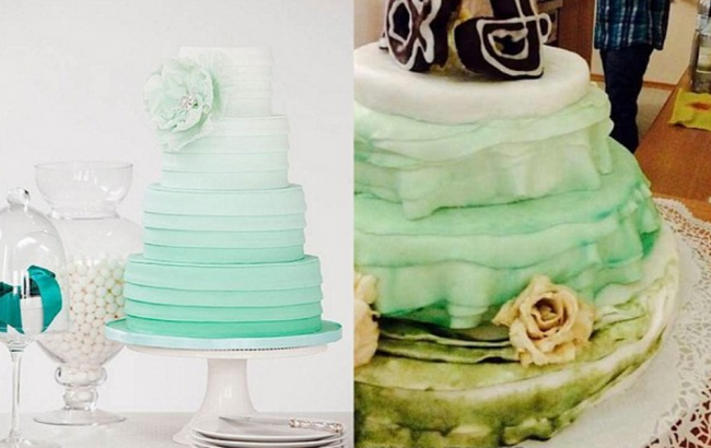 Düğün pastasına benzemeyen düğün pastaları 7