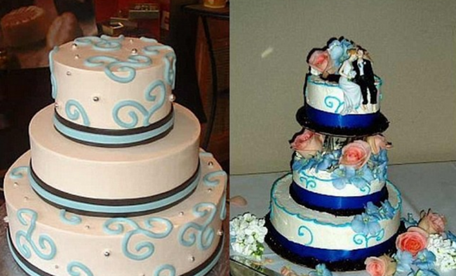 Düğün pastasına benzemeyen düğün pastaları 8