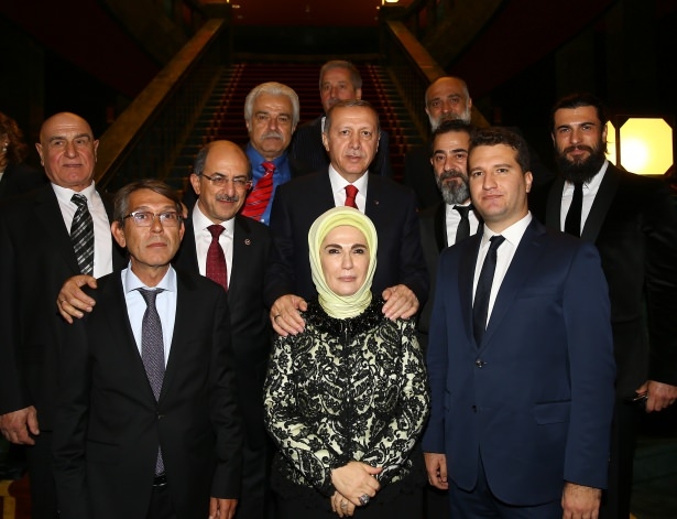 Resepsiyona ünlü akını 10