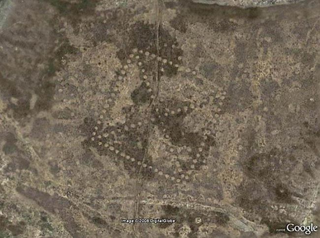 NASA: Bu şekilleri insanlar yapmış olamaz 1