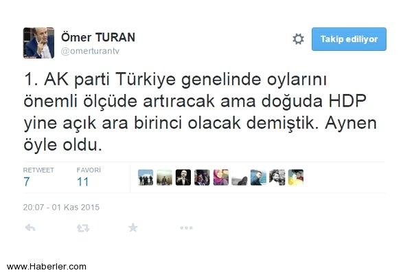 Türkiye'nin önde gelen isimleri 1 Kasım için neler yazdı? 9