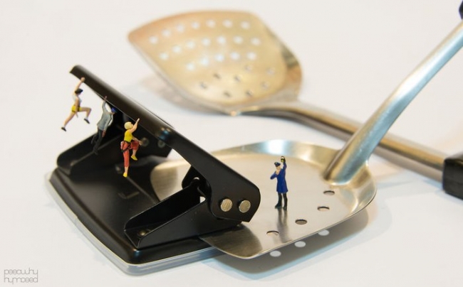 İnsanlar arasında yaşayan minyatür insanlar! 16