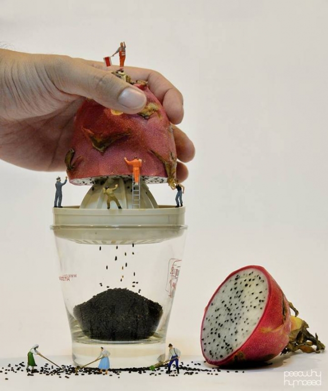 İnsanlar arasında yaşayan minyatür insanlar! 4