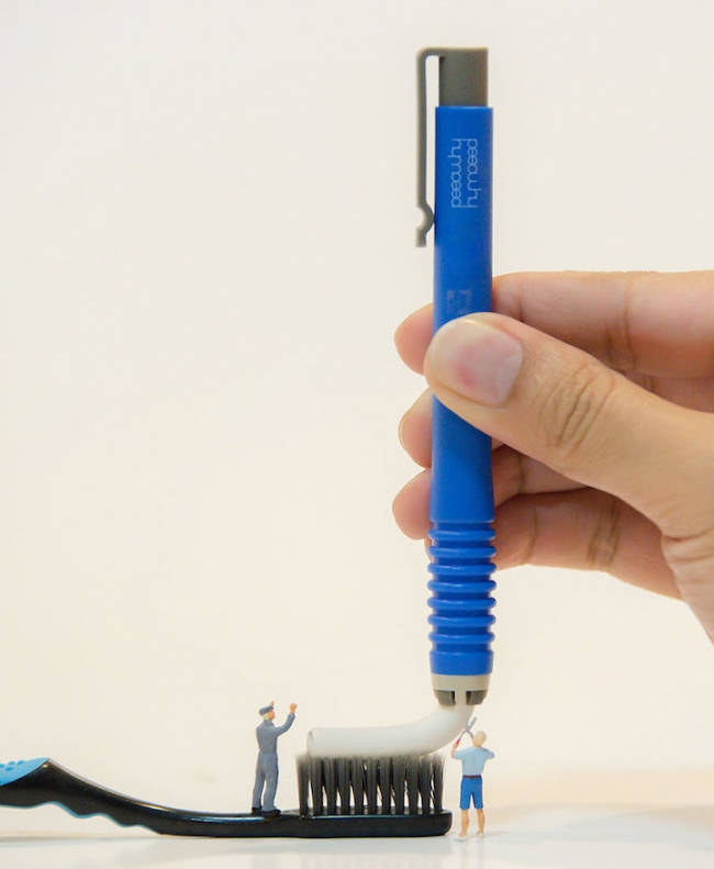 İnsanlar arasında yaşayan minyatür insanlar! 9