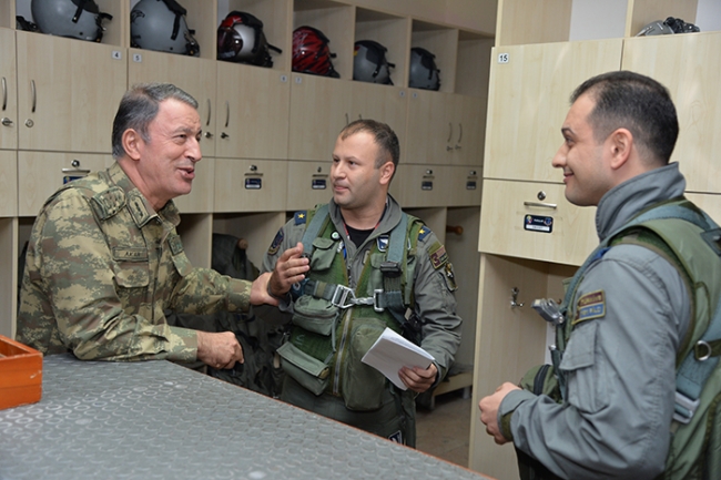 Genelkurmay Başkanı Hulisi Akar'dan kararlılık mesajı 17