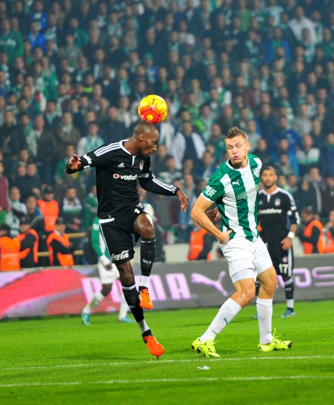 Bursaspor Beşiktaş maçı nefes kesti 5