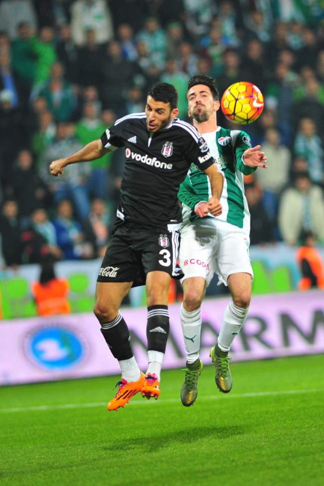 Bursaspor Beşiktaş maçı nefes kesti 6