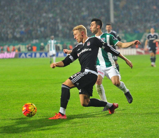 Bursaspor Beşiktaş maçı nefes kesti 1