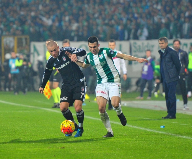 Bursaspor Beşiktaş maçı nefes kesti 9