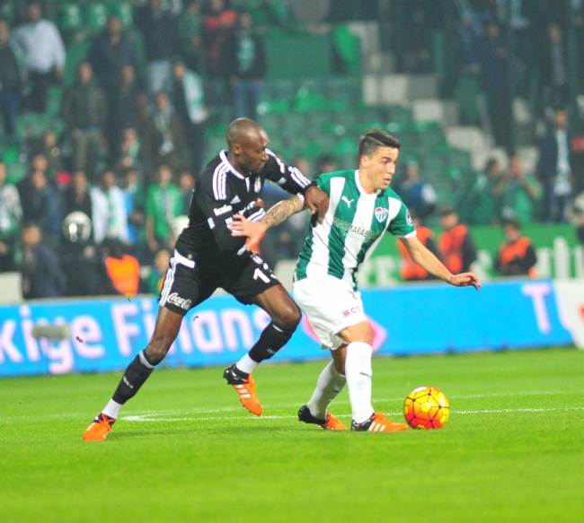 Bursaspor Beşiktaş maçı nefes kesti 3