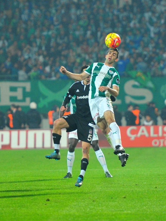 Bursaspor Beşiktaş maçı nefes kesti 7