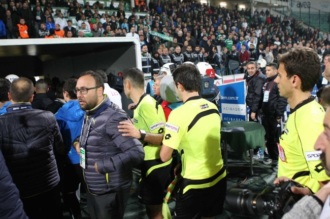 Bursaspor Beşiktaş maçı sonrası gerginlik 9