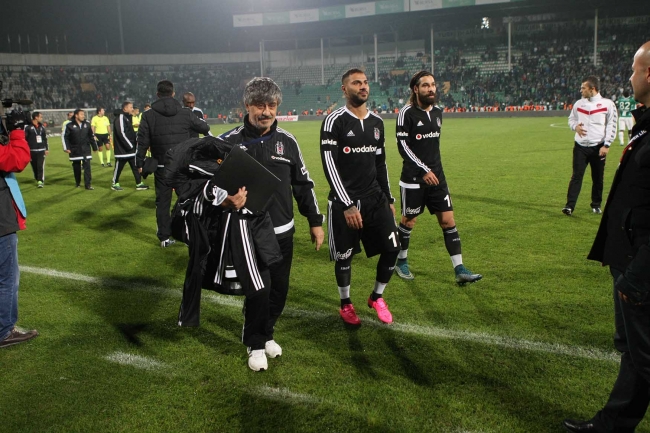 Bursaspor Beşiktaş maçı sonrası gerginlik 2
