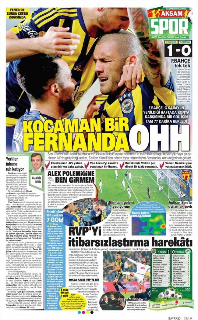 Pereira: Herkesi susturacağız 66