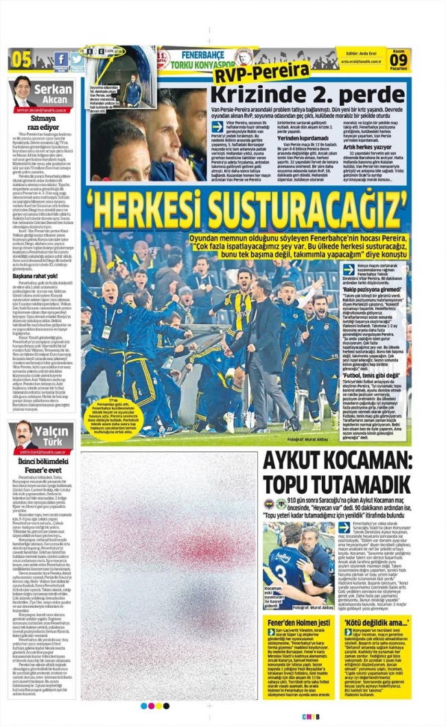 Pereira: Herkesi susturacağız 74