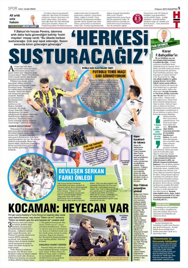 Pereira: Herkesi susturacağız 50