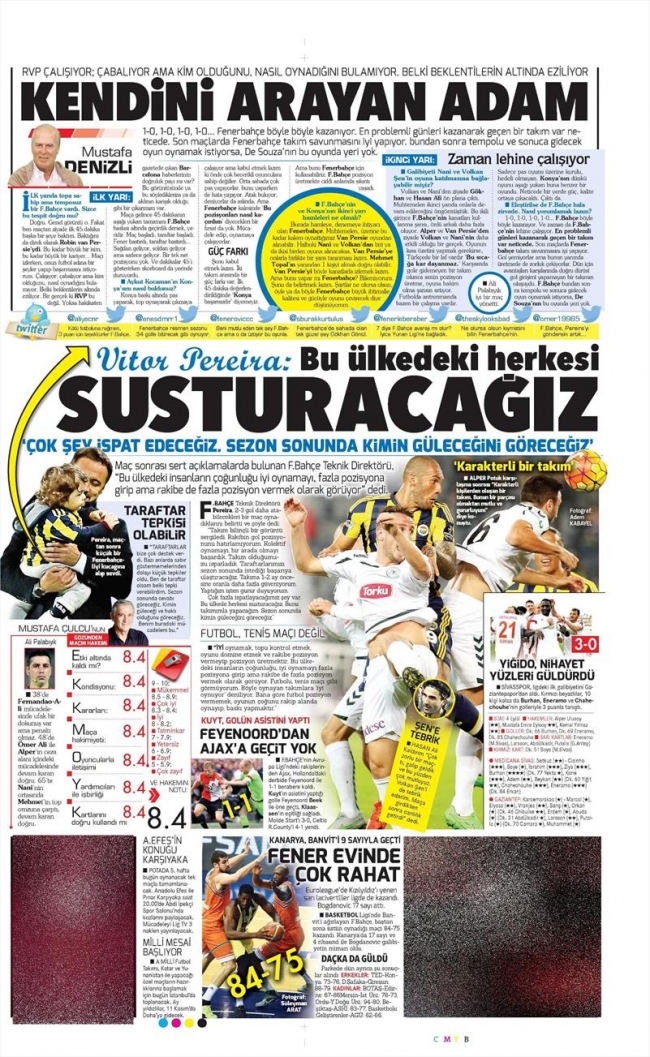 Pereira: Herkesi susturacağız 45