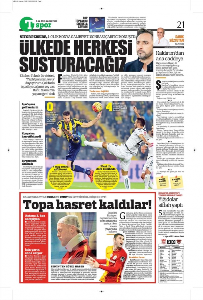 Pereira: Herkesi susturacağız 13