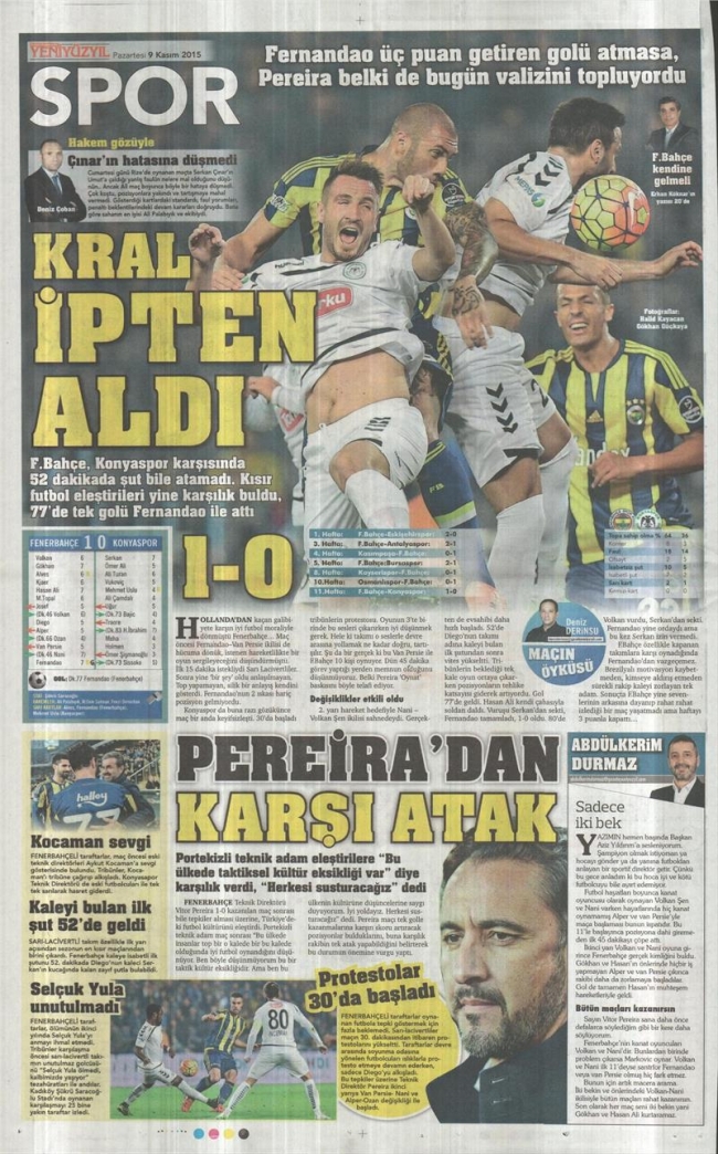 Pereira: Herkesi susturacağız 3