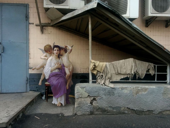 Klasik resimlerin karakterleri aramıza girdi! 7