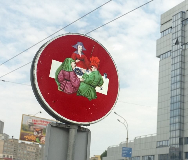 Klasik resimlerin karakterleri aramıza girdi! 13