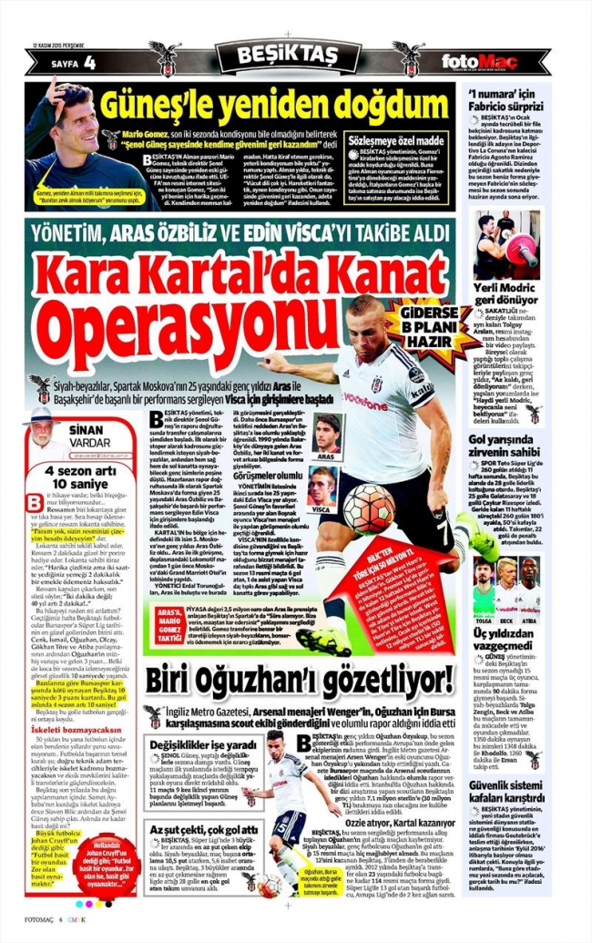 İşte Beşiktaş'ın transferde ilk hedefi 54