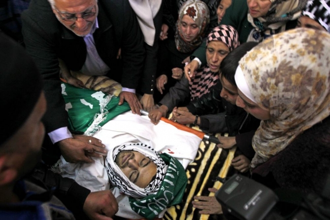 İsrail katletti, Türk bayrağıyla defnedildi 3