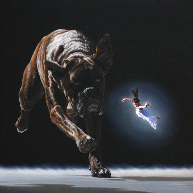 Sürreal dünyayı gerçekmiş gibi yansıtan büyüleyici tablolar 11