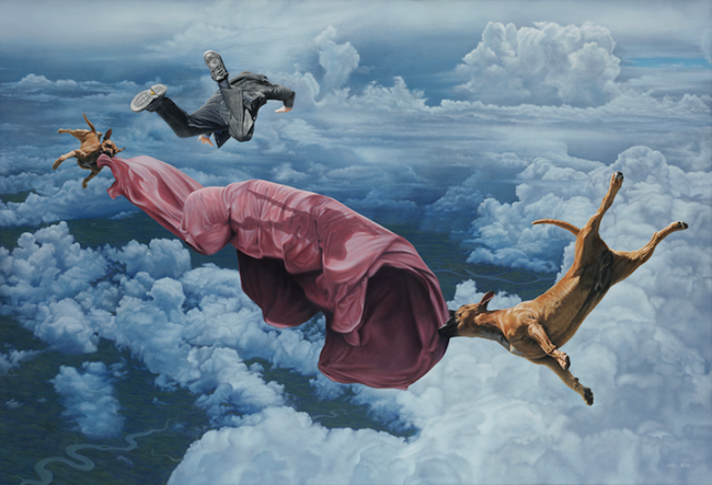 Sürreal dünyayı gerçekmiş gibi yansıtan büyüleyici tablolar 8