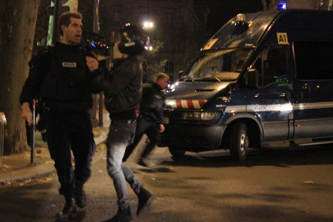 Paris'te eş zamanlı terör saldırılarından ilk kareler 14