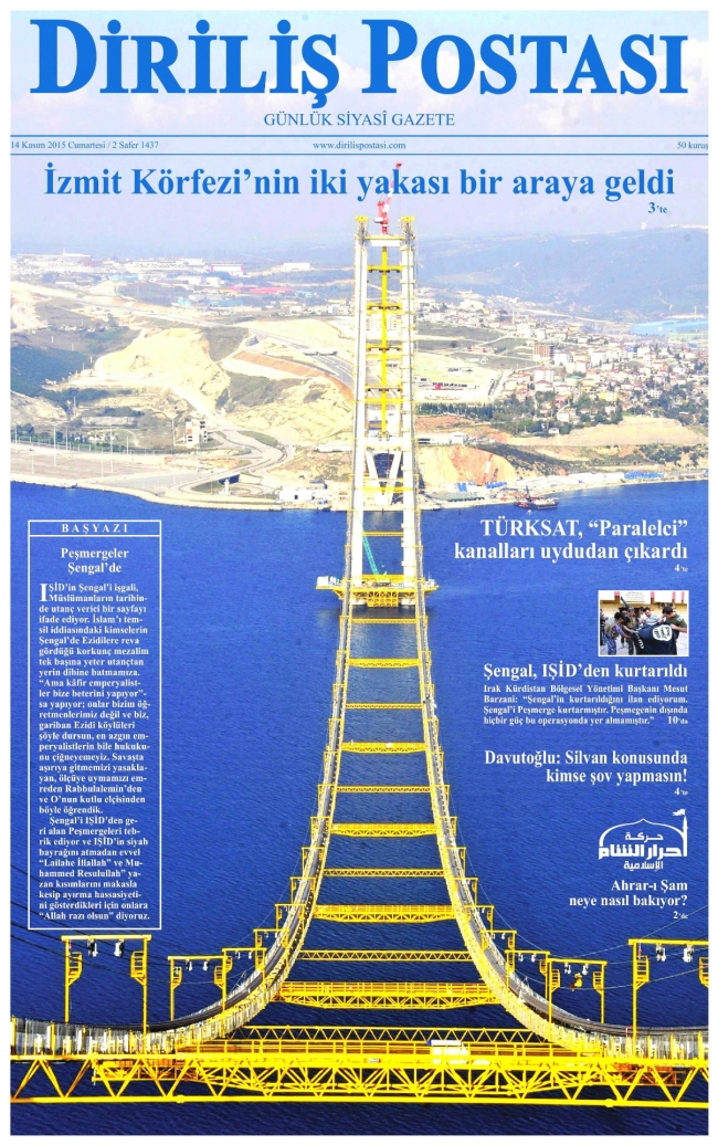 Paris saldırısı gazete manşetlerinde 5