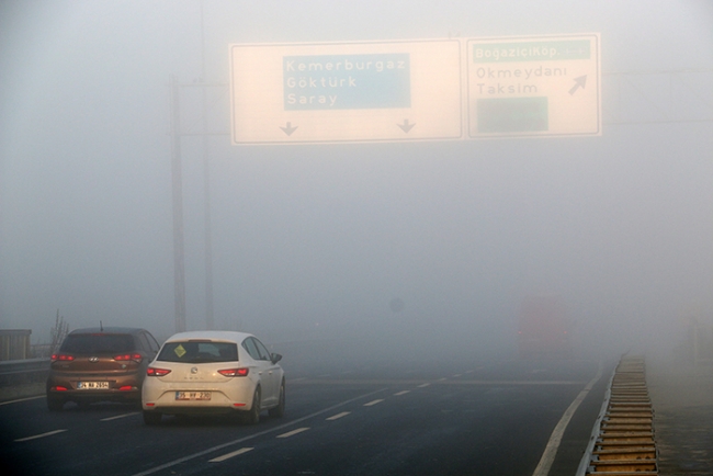 İstanbul'da sis bir başka güzel 5