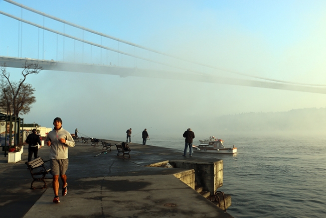 İstanbul'da sis bir başka güzel 8