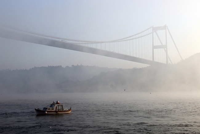 İstanbul'da sis bir başka güzel 12