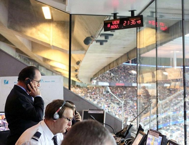 Hollande'ın yıkıldığı anlar 4