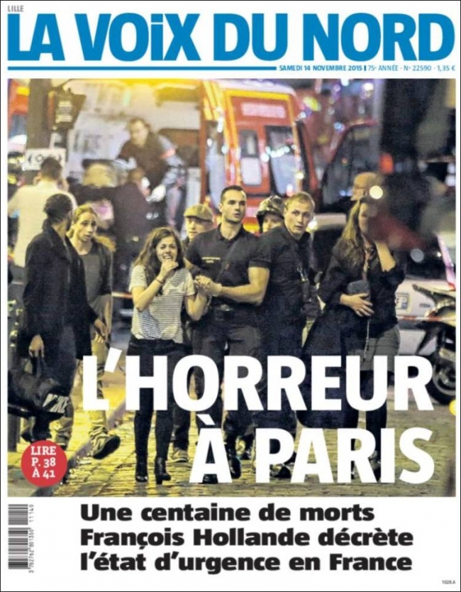 Fransız basını katliam karşısında tek ses 6