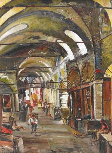 Türk ressamların gözünden eski İstanbul 15