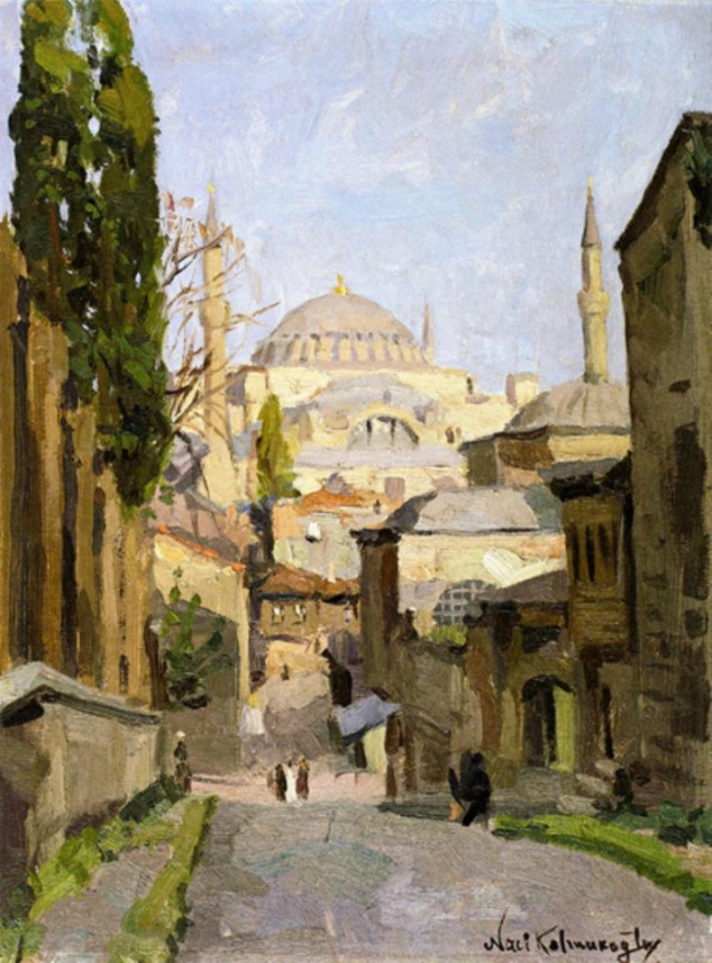 Türk ressamların gözünden eski İstanbul 10