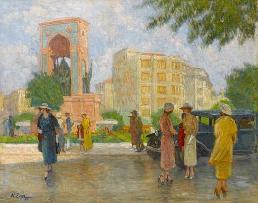 Türk ressamların gözünden eski İstanbul 13