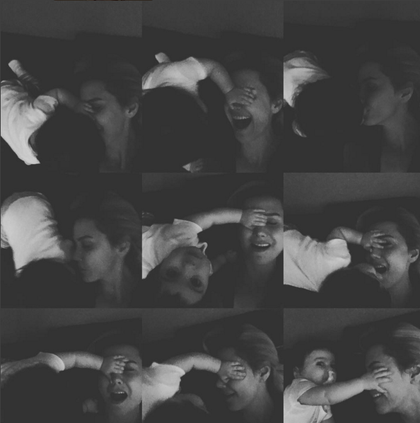 Instagram'da ünlüler: Kızını sahneye titizlikle hazırladı 13