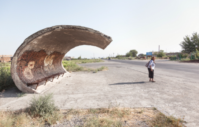 En çılgın otobüs duraklarının başkenti: Sovyetler Birliği 18