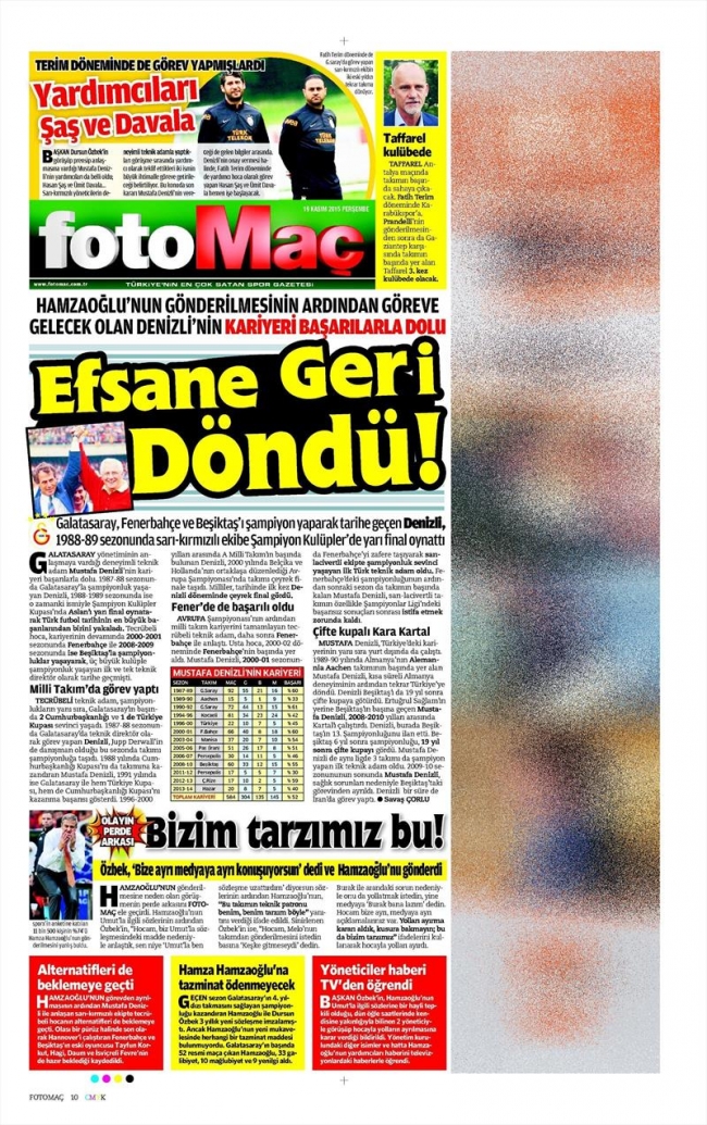 Hamzaoğlu gitti, Denizli geliyor 43