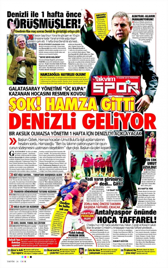 Hamzaoğlu gitti, Denizli geliyor 3