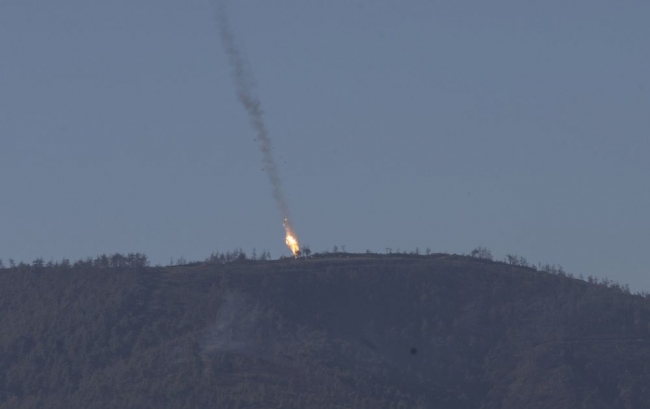 Düşürülen Rus uçağından çarpıcı fotoğraflar 9