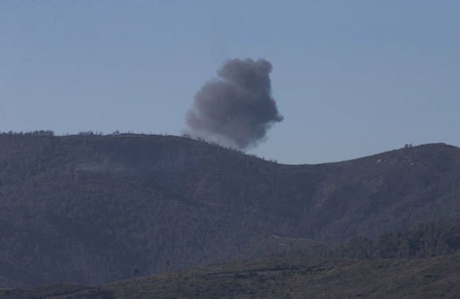 Düşürülen Rus uçağından çarpıcı fotoğraflar 16