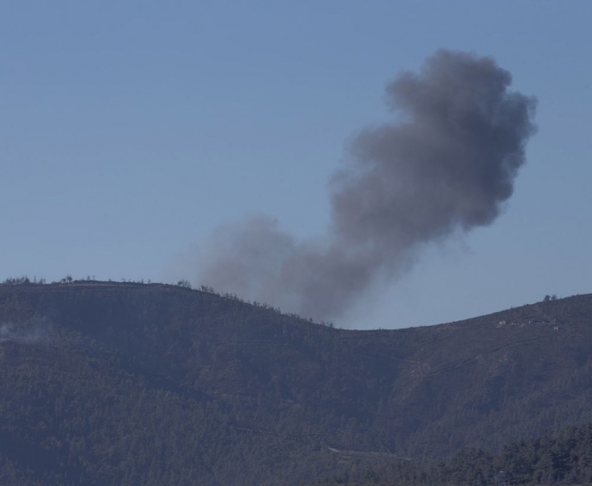Düşürülen Rus uçağından çarpıcı fotoğraflar 17