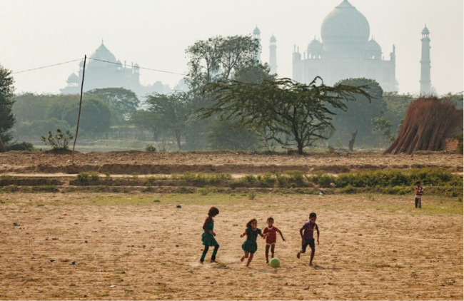 Eşsiz manzaralarla sokak futbolu 2