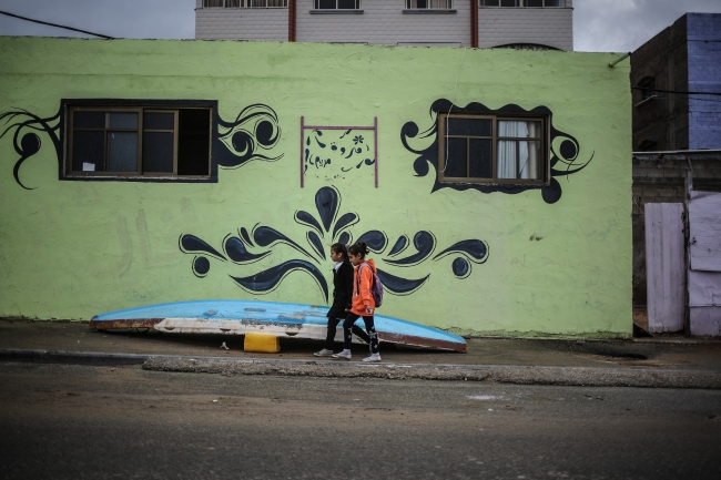 Ambargo altındaki renkli Gazze... 1