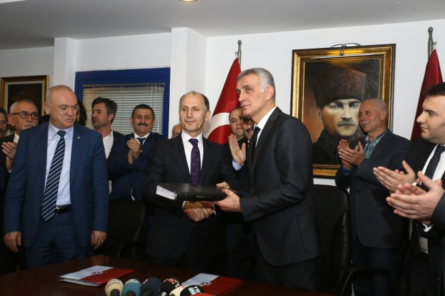 Halef selefi böyle uğurladı 7