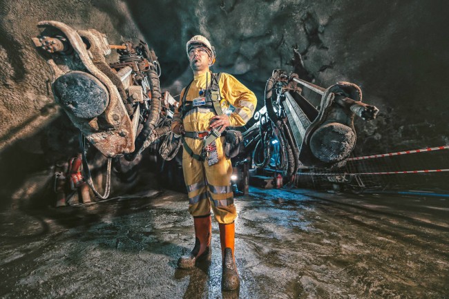 Yerin 600 metre altından objektife yansıyanlar 1